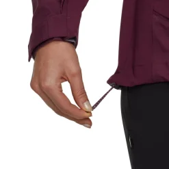 Mammut Ducan Guide HS Hooded outdoor jack dames vin