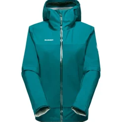 Mammut Ducan Guide HS Hooded outdoor jack dames deep teal