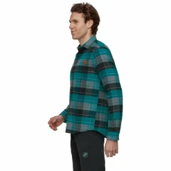 Mammut Trovat overhemd heren strata deep teal