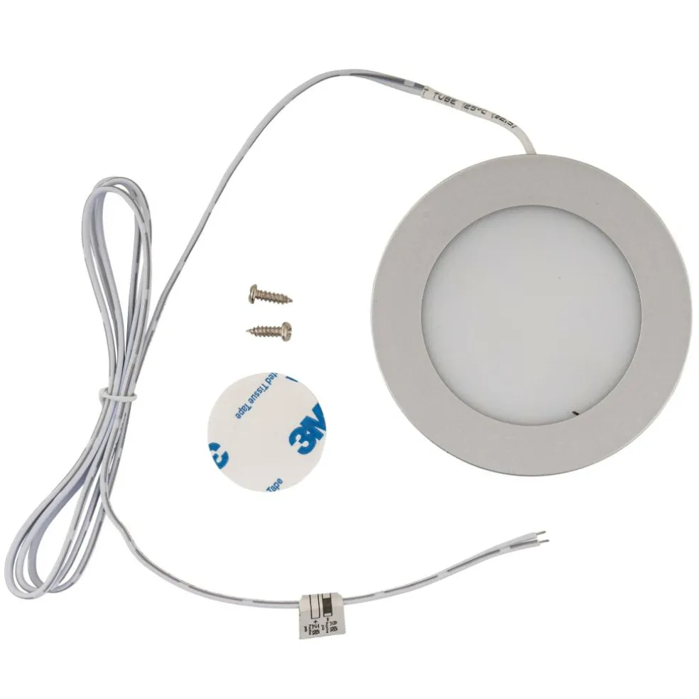 Marine LED Downlight opbouw spot zilver