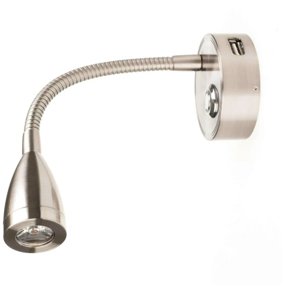 Marine LED Mini Flex USB led opbouwspot satin nick