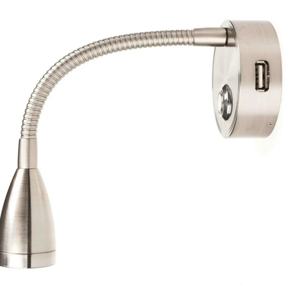 Marine LED Mini Flex USB led opbouwspot satin nick