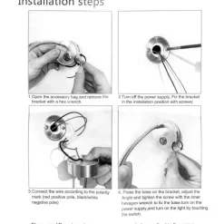 Marine LED Mini Flex USB led opbouwspot zwart