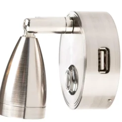 Marine LED Mini led opbouwspot satin nickel