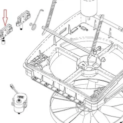 Maxxfan Automatisch opdraaimechanisme voor Maxxfan Deluxe  16A