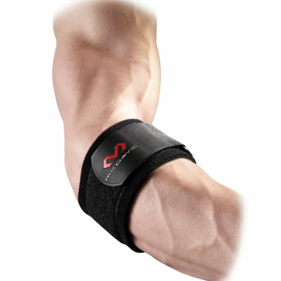 McDavid verstelbare elleboogstrap zwart