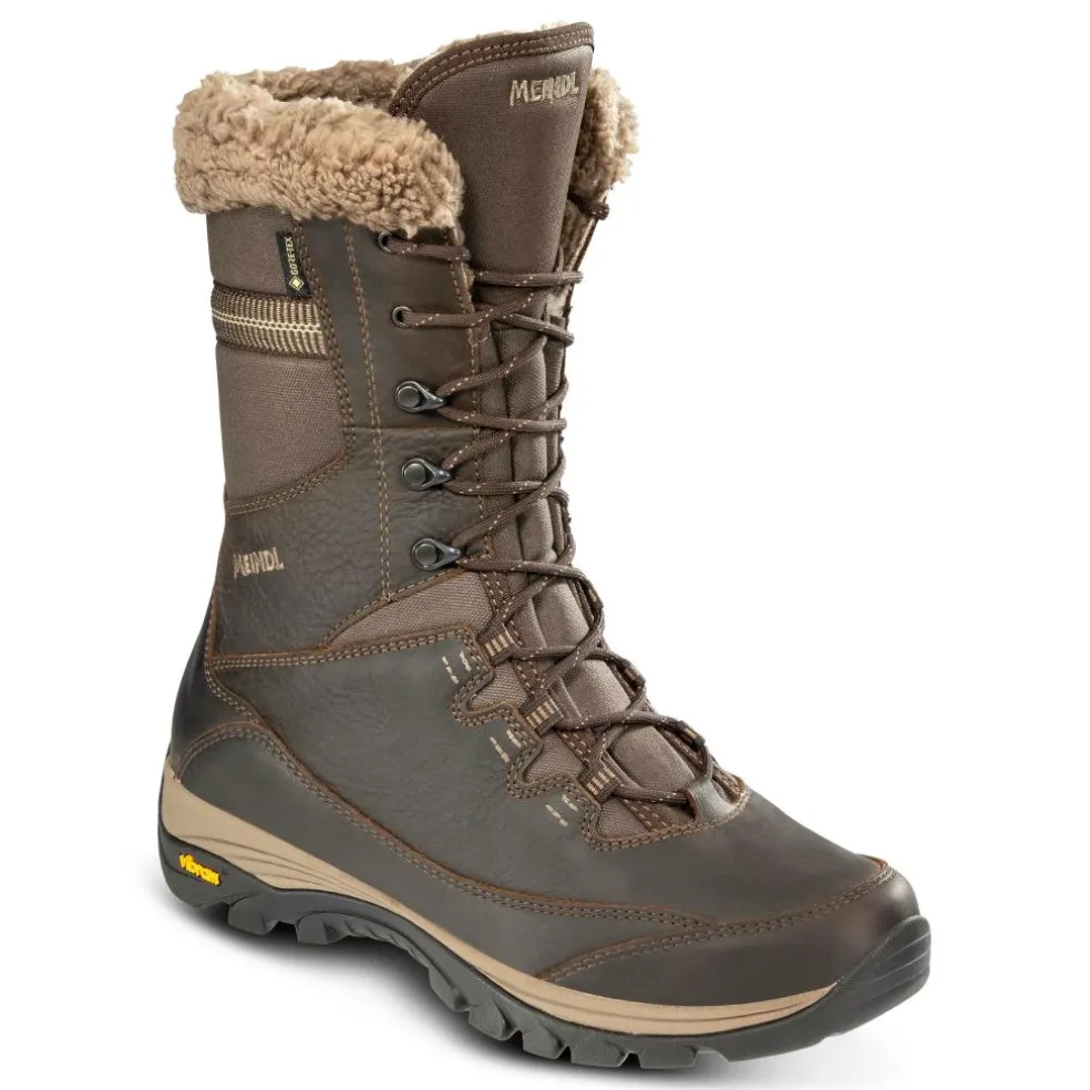 Meindl Novara Lady GTX winter wandelschoenen dames dark brown