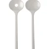 Mepal Bloom saladebestek 2-delig pebble white