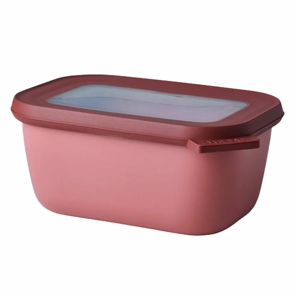Mepal Cirqula multikom vershouddoos rechthoekig 750 ml vivid mauve
