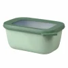 Mepal Cirqula multikom vershouddoos rechthoekig 750 ml  nordic sage