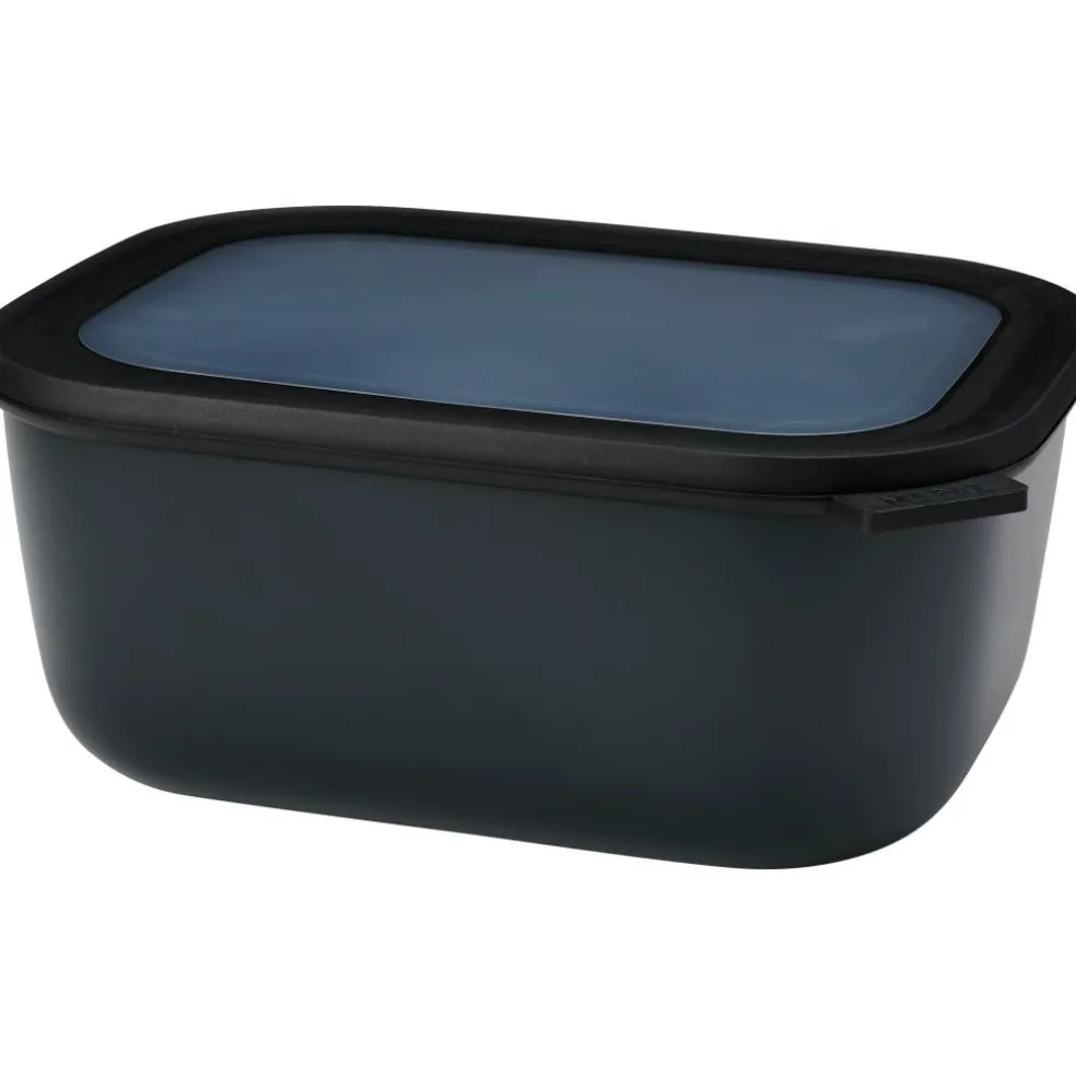 Mepal Cirqula multikom vershouddoos rechthoekig 3 liter nordic black