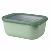 Mepal Cirqula multikom vershouddoos rechthoekig 1,5  liter nordic sage