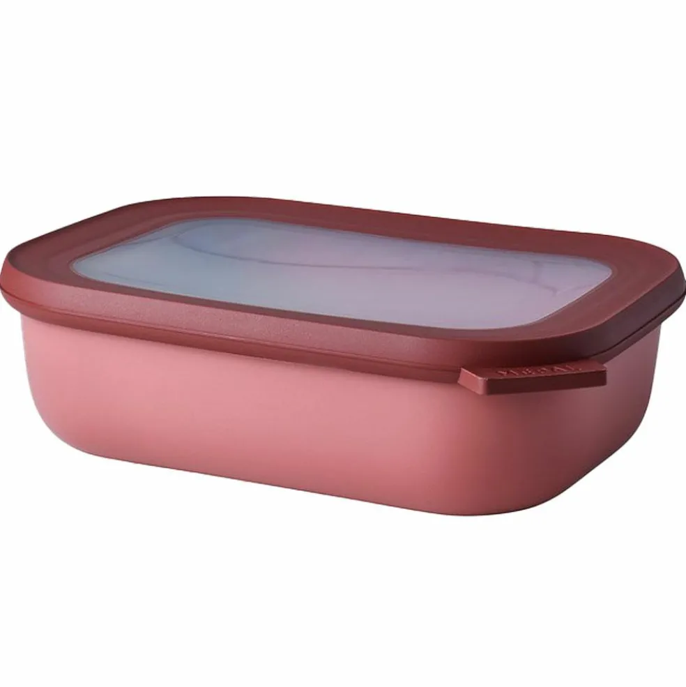 Mepal Cirqula multikom vershouddoos rechthoekig 1 liter vivid mauve