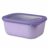 Mepal Cirqula multikom vershouddoos rechthoekig 1,5  liter vivid lilac