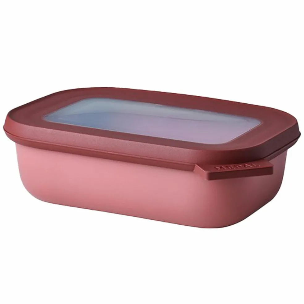 Mepal Cirqula multikom vershouddoos rechthoekig 500 ml vivid mauve