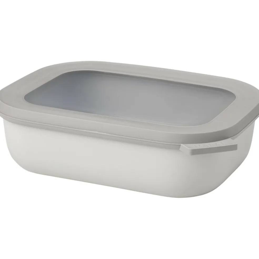 Mepal Cirqula multikom vershouddoos rechthoekig 1 liter nordic white