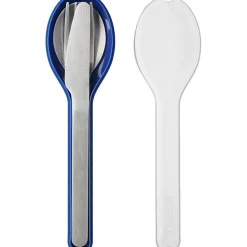 Mepal Ellipse bestekset vivid blue 3-delig