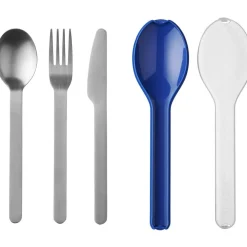 Mepal Ellipse bestekset vivid blue 3-delig