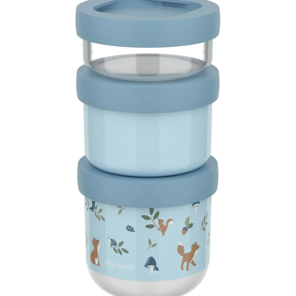 Mepal Mio snackpot little dutch forest friends 3-delig