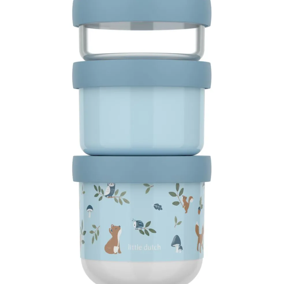 Mepal Mio snackpot little dutch forest friends 3-delig