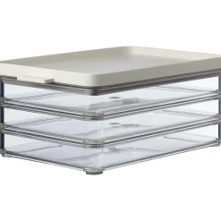 Mepal Omnia 3-laags vleeswarendoos nordic white