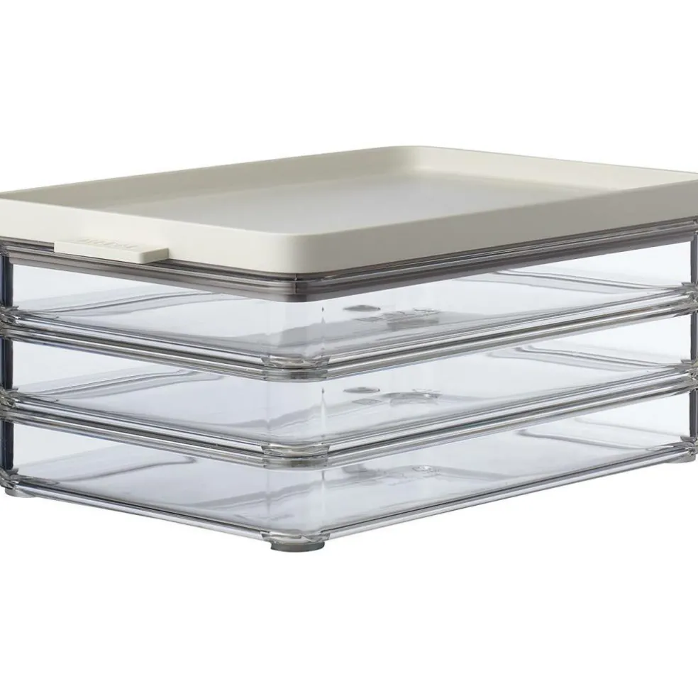 Mepal Omnia 3-laags vleeswarendoos nordic white