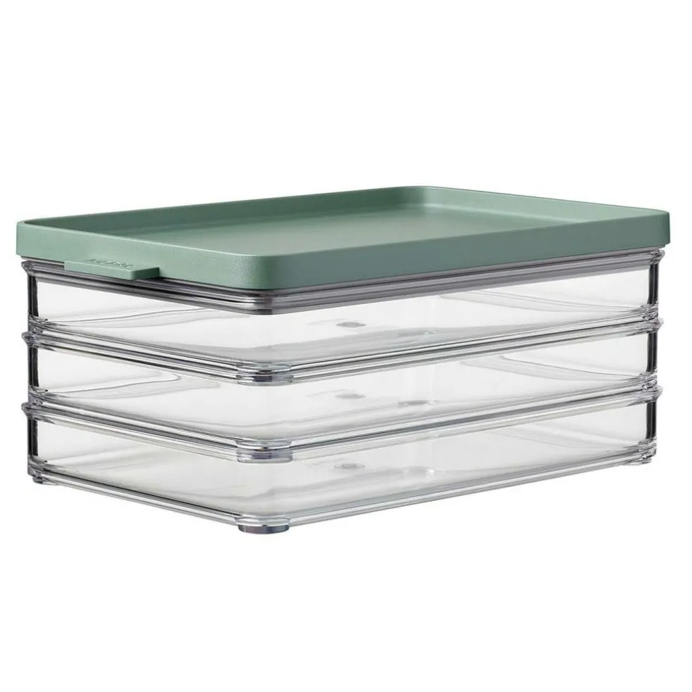 Mepal Omnia 3-laags vleeswarendoos nordic sage