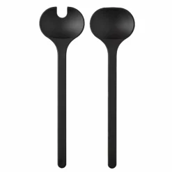 Mepal Silueta saladebestek 2-delig nordic black