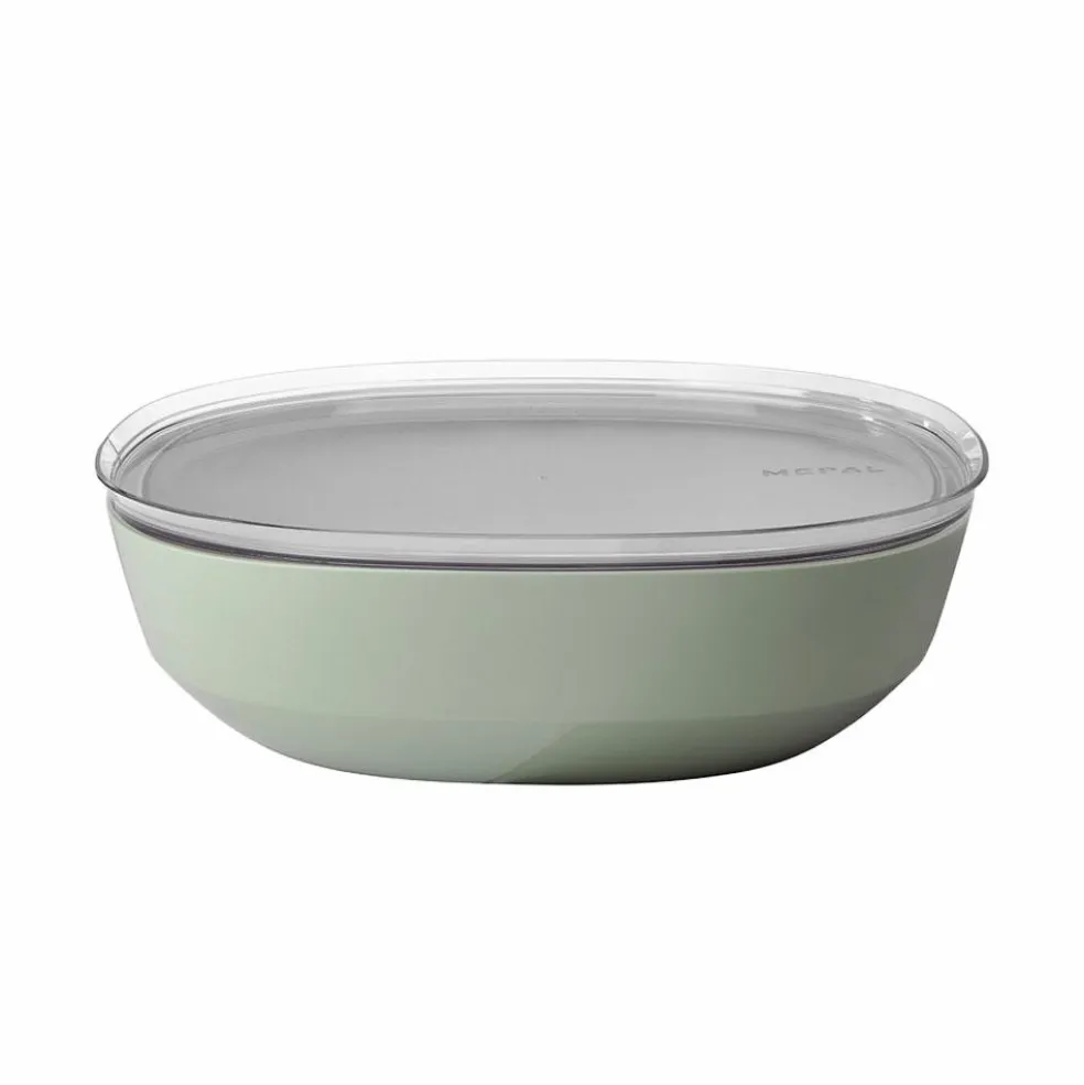Mepal Silueta schaal met deksel 4 liter nordic sage