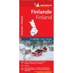 Michelin 754 Finland wegenkaart