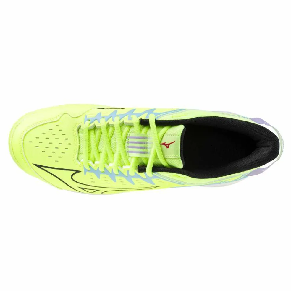 Mizuno Mizuno Wave Lynx 2 hockeyschoenen mizuno neo lime black splish splash