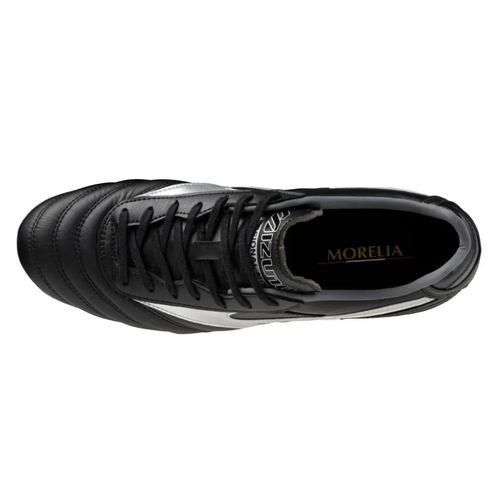 Mizuno Morelia II Pro voetbalschoenen heren black galaxy silver dark shadow