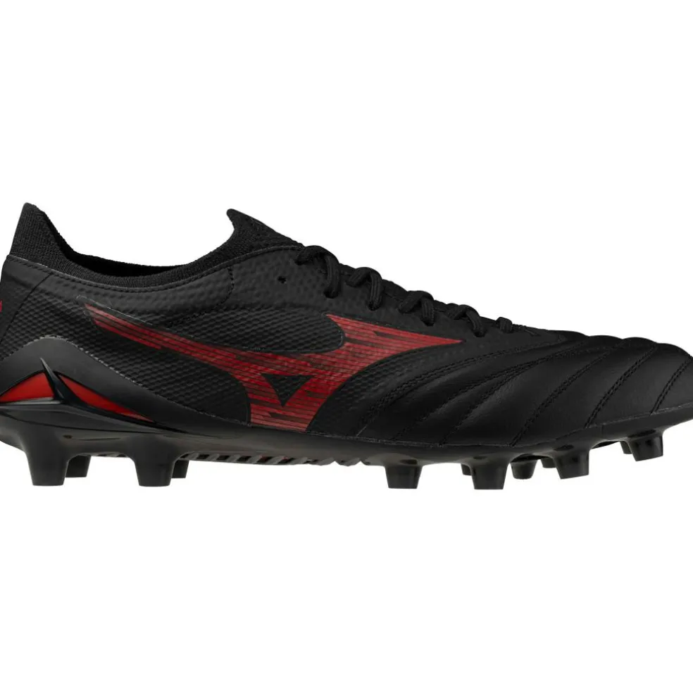 Mizuno MORELIA NEO IV BETA ELITE FG - AG voetbalschoenen heren black red black