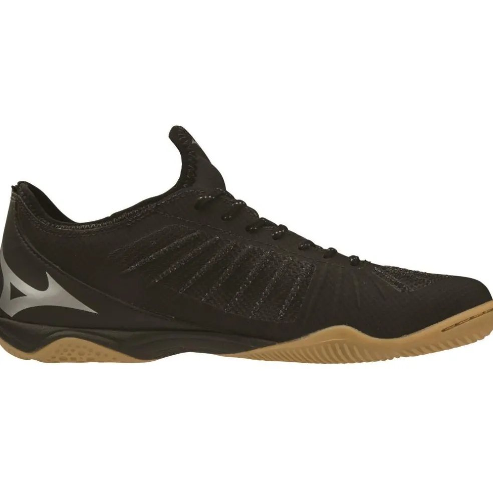 Mizuno Rebula Sala Elite zaalvoetbalschoenen black silver