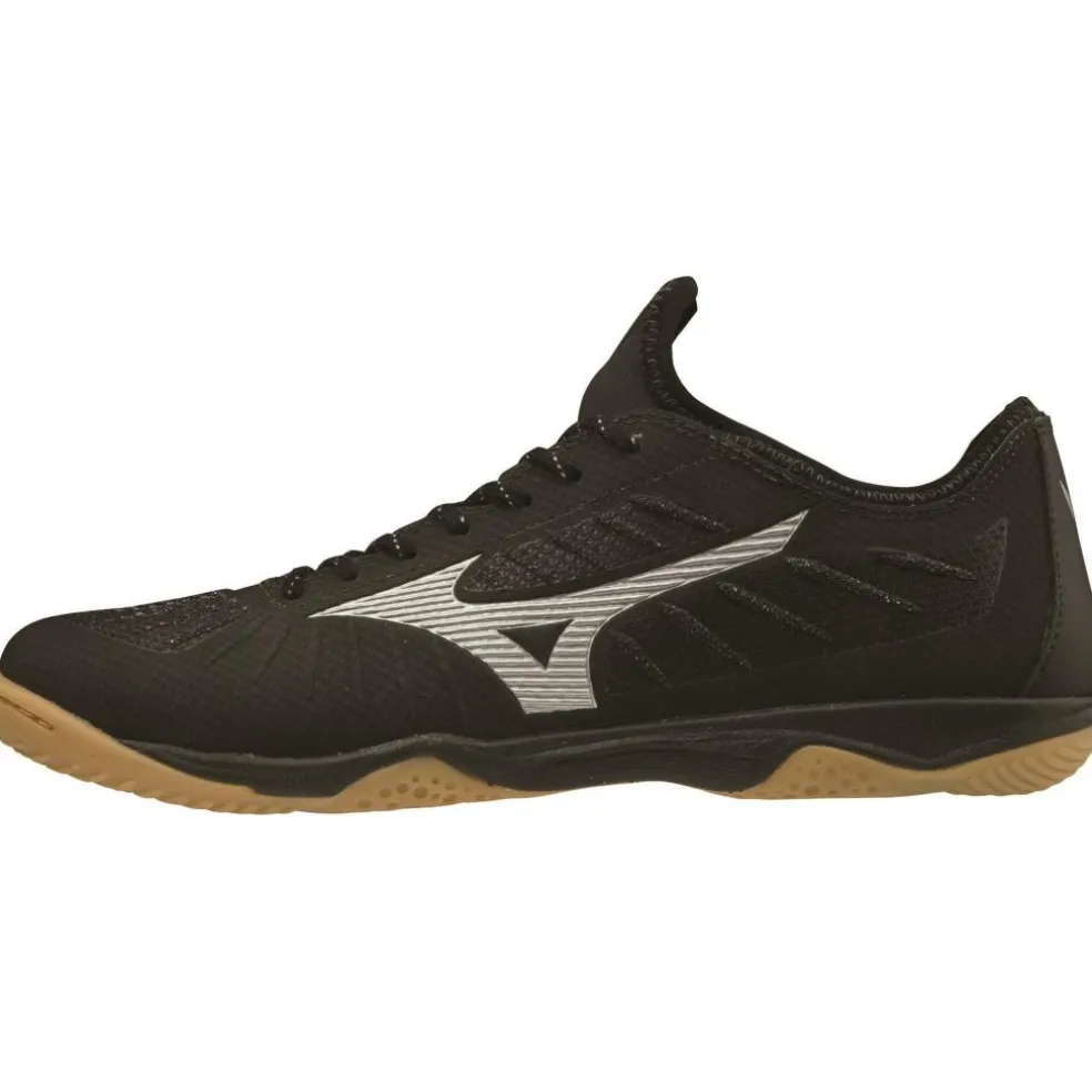 Mizuno Rebula Sala Elite zaalvoetbalschoenen black silver