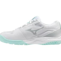Mizuno Stealth Star 3 indoorschoenen junior white blue tint