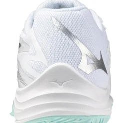 Mizuno Thunder Blade Z indoorschoenen dames white blue tint