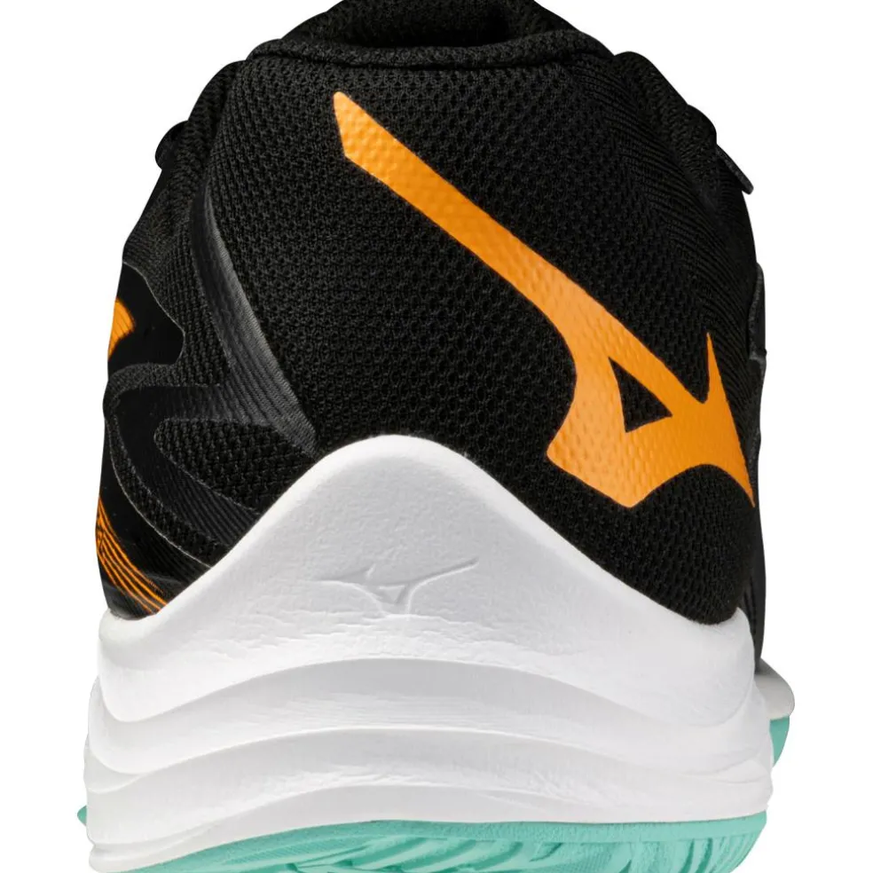 Mizuno Thunder Blade Z indoorschoenen heren black tangelo icegreen