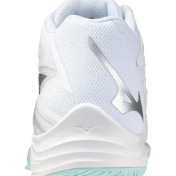 Mizuno Thunder Blade Z Mid indoorschoenen dames white blue tint