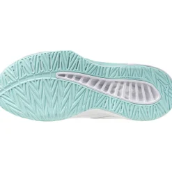 Mizuno Thunder Blade Z Mid indoorschoenen dames white blue tint