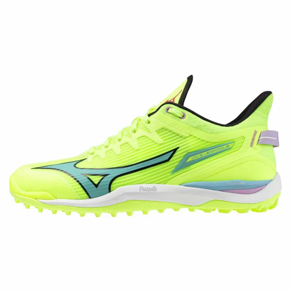 Mizuno Wave Leopardus hockeyschoenen mizuno neo lime black splish splash