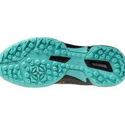 Mizuno Wave Lynx 2 hockeyschoenen junior black tangelo ice green