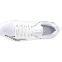 Mizuno Wave Panthera 2 hockeyschoenen dames white blue tint