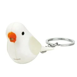 Moses. Verlag  Vogel met licht en geluid sleutelhanger assorti