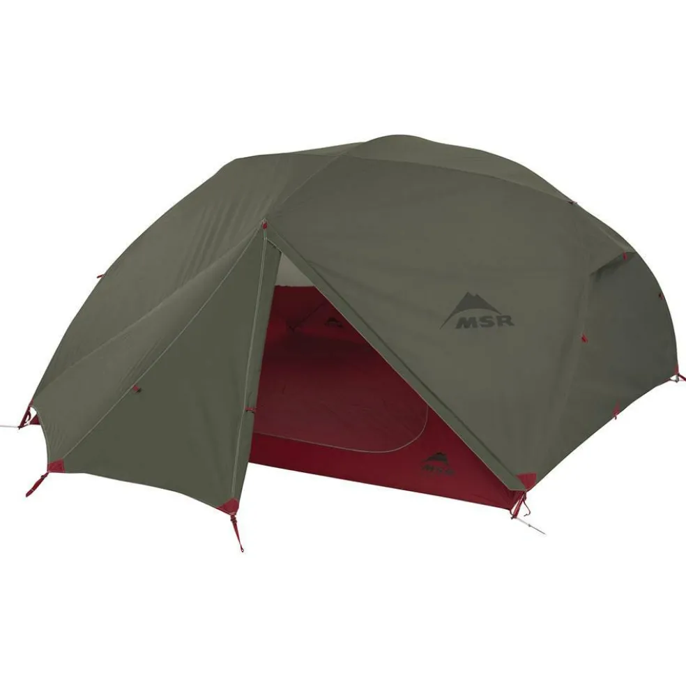 MSR Elixir 4 lichtgewicht koepeltent green