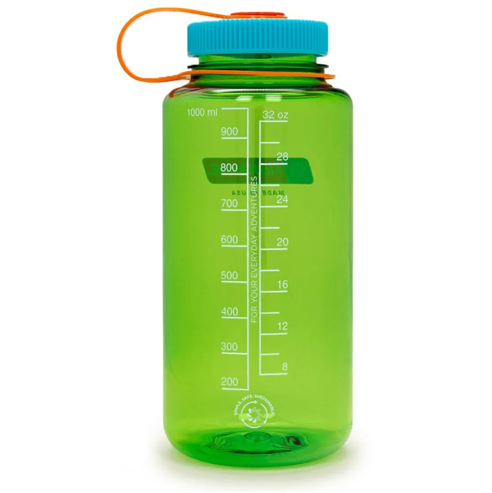 Nalgene Wide Mouth Sustain drinkfles 1 liter pear