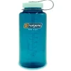 Nalgene Wide Mouth Sustain drinkfles 1 liter trout green