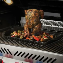 Napoleon Keramische grillplaat met kiphouder