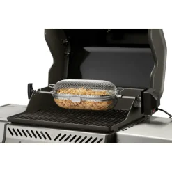 Napoleon RVS mand voor draaispit