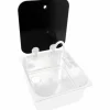 Navy Load  Glasplaat voor spoelbak 350 x 320